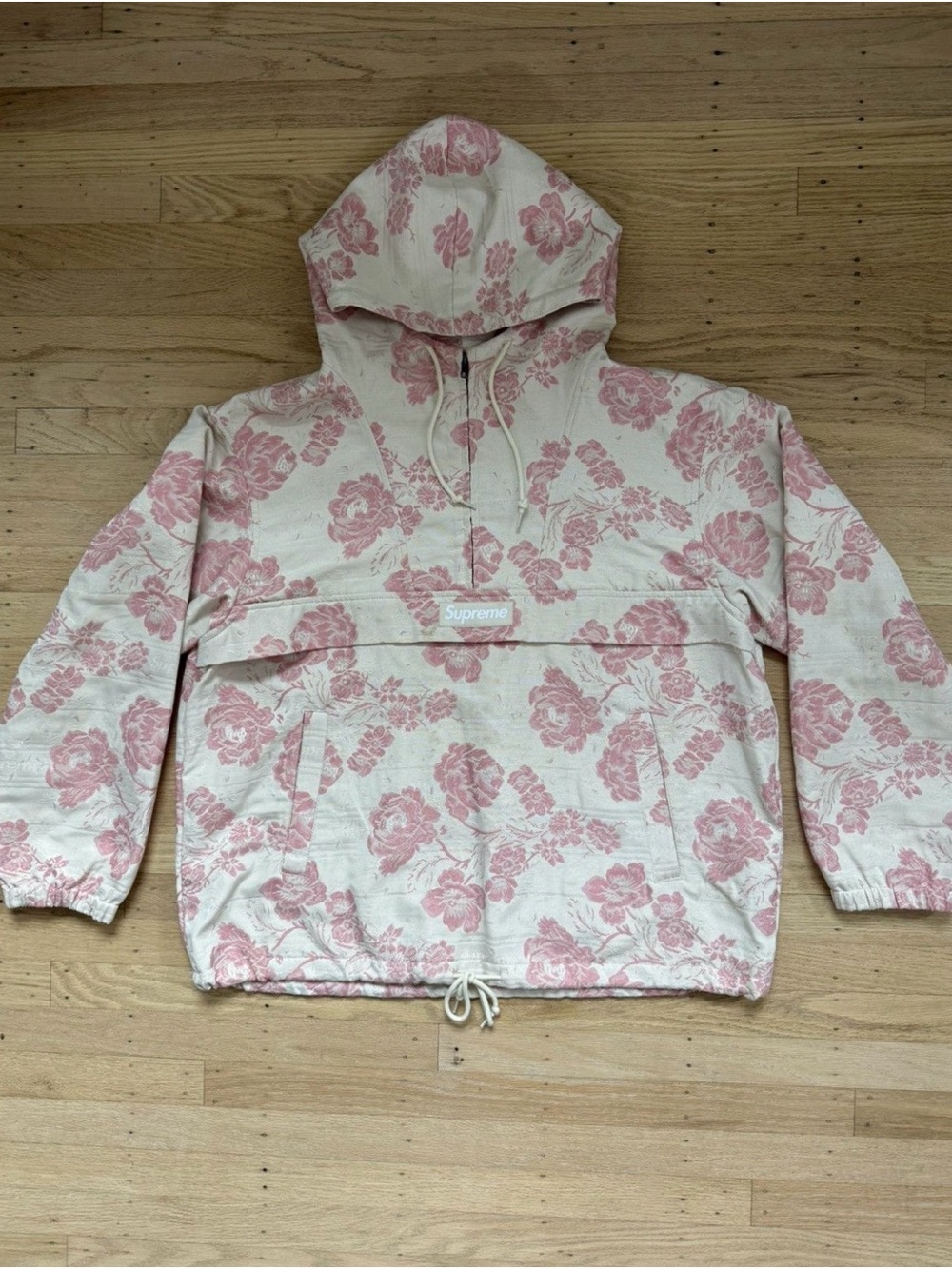 Pink Supreme Floral Tapestry Anorak